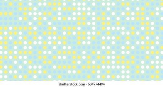 Colored dot pattern. Vector illustration with small circles. Dotted background.