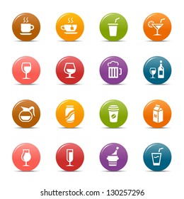 Colored Dots - Drink and Alcohol icons
