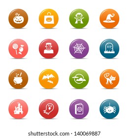 Colored Dots - Halloween Icons