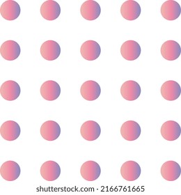 Colored Dots Pattern. Vector design for wallpaper, cover, interior, ceramic floor