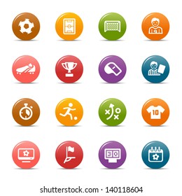 Colored Dots - Soccer and Sport Icons