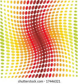 colored dotted background