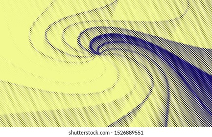 Colored dotted pattern. Abstract on background with  
Halftone effect. Vector illustration. - Vector