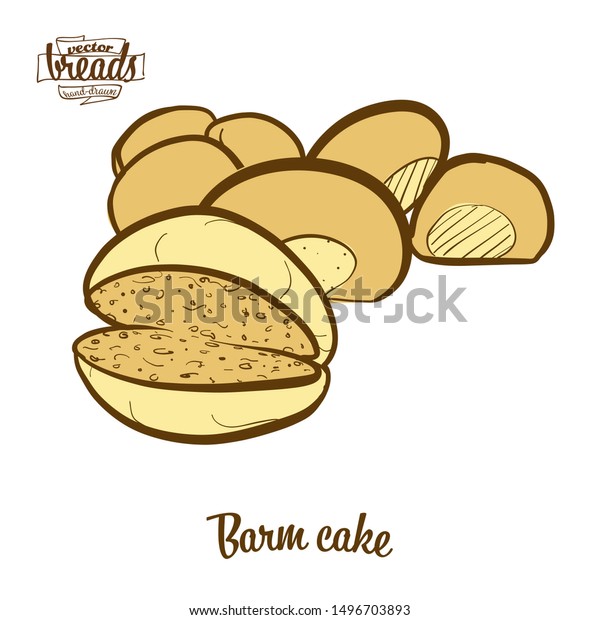 Cartoon Pandesal Vector