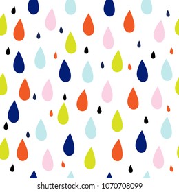Colored drops.Design element for the decoration.