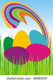 colored Easter