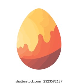 diseño de huevos de colores sobre blanco