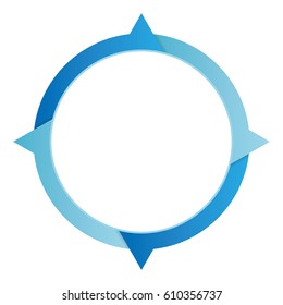 Colored empty business infographic template on a white background, Vector illustration