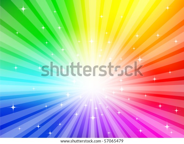 Colored Explosion Stars Stock Vector (Royalty Free) 57065479