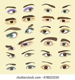 Colored Eyes set