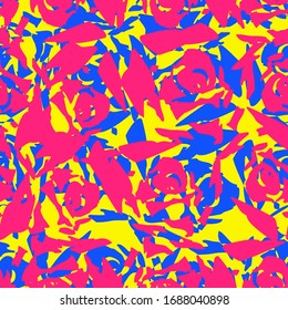 Colored Fashion Draw Vector Background