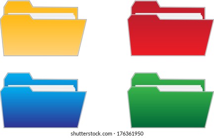 Colored Files Icon