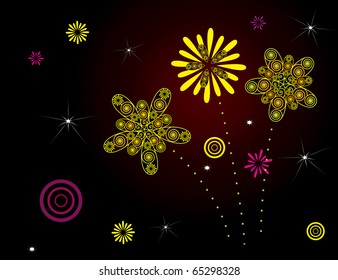 Colored firework