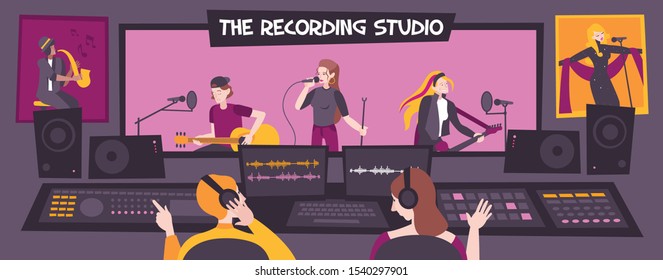 Recording Studio Banner Images Stock Photos Vectors Shutterstock