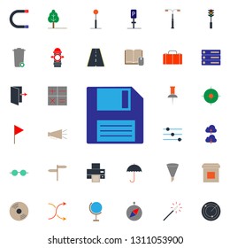 colored floppy disc icon. Web icons universal set for web and mobile