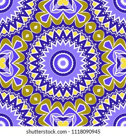 colored floral geometric vector pattern. Vector illustration. ideal for creative and decorative projects