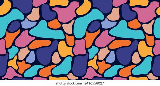 farbige freie Form, gleichnamiger Vektor