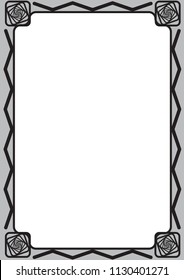 Colored freme. Creative frame.