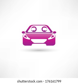 colored front car