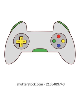 palo de color controlado de juego con fondo transparente o blanco. Ilustraciones vectoriales de gráficos