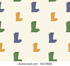 Colored garden pattern