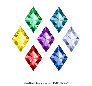 Colored Gems svg