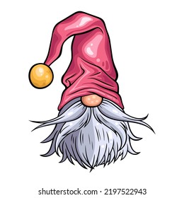 Colored genome drawing on a white background. It's a vector image.