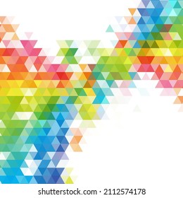 Colored geometric abstract background. Template for presentation.
