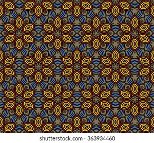 Colored geometric background.  kaleidoscope background. ?an be used for gift products, textiles, packaging. Fragments may be replicated