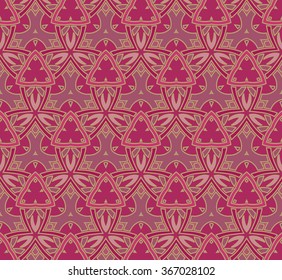 Colored geometric background.  kaleidoscope background. Can be used for gift products, textiles, packaging. Seamless pattern