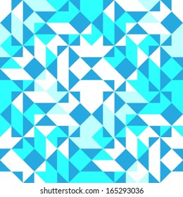 colored geometric pattern