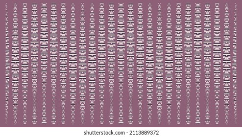 Colored geometric seamless pattern, background. Vintage style. Useful as design element for texture and artistic compositions.