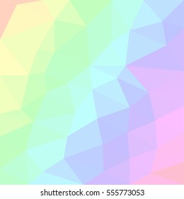 Colored geometric texture. Colorful template for your design. Background of triangles. Geometric style. Abstract futuristic rainbow. 
