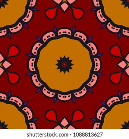 colored geometric vector pattern. Vector illustration. ideal for creative and decorative projects