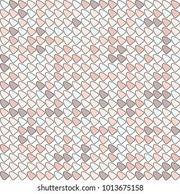 Colored geometrical vector background. Abstract repeating pattern with evenly distributed elements. Geometric background for modern fashion, design, prints, textile, cloth, paper packaging