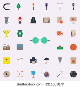 colored glasses icon. Web icons universal set for web and mobile