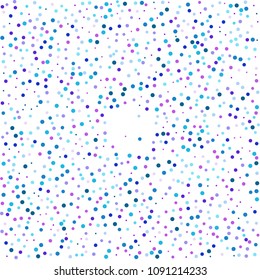 Colored glitter confetti vector. Fallen glitter vector background. Colored bright explosion for invitation card. New year, christmas, wedding, anniversary celebration template. Elegant luxury design.