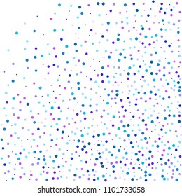 Colored glitter confetti vector. Fallen glitter vector background. Colored bright explosion for invitation card. New year, christmas, wedding, anniversary celebration template. Elegant luxury design.
