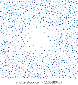 Colored glitter confetti vector. Fallen glitter vector background. Colored bright explosion for invitation card. New year, christmas, wedding, anniversary celebration template. Elegant luxury design.