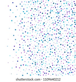 Colored glitter confetti vector. Fallen glitter vector background. Colored bright explosion for invitation card. New year, christmas, wedding, anniversary celebration template. Elegant luxury design.
