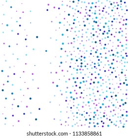 Colored glitter confetti vector. Fallen glitter vector background. Colored bright explosion for invitation card. New year, christmas, wedding, anniversary celebration template. Elegant luxury design.