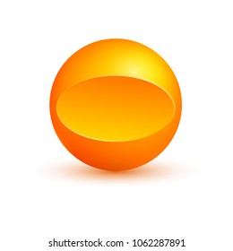  colored glossy spheres with shadows isolated on white. Vector illustration EPS10. Design elements for your advertising flyer, presentation template, brochure layout page, cover book or magazine