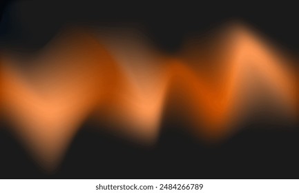 Colored gradient abstract background. Soft motion brown illustration. Blurred liquid texture. Galaxy atmosphere