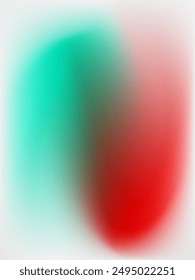 Colored gradient abstract background. Soft motion aqua blue and red illustration. Blurred liquid texture