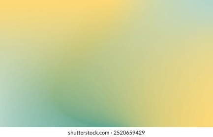Colored gradient abstract background. Soft motion pale blue and yellow color. Blurred fluid texture
