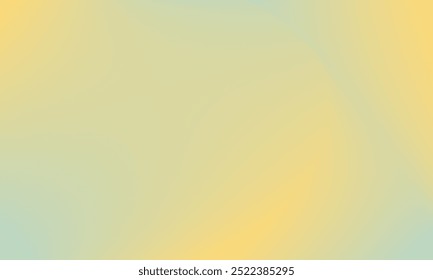 Colored gradient abstract background. Soft motion pale blue and yellow color. Blurred fluid texture