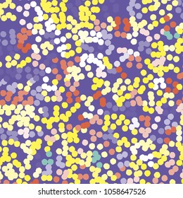 Colored Grainy dotwork mosaic vector texture. Stippled halftone background. Abstract Geometric Vector illustration.
