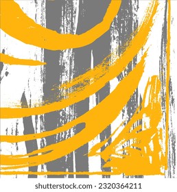 Colored grunge background. Abstract texture in scratches, scuffs. Vector chaotic illustration