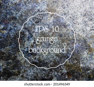 Colored grunge rock texture. Vector EPS 10.
