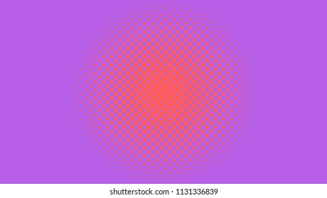 Colored halftone background